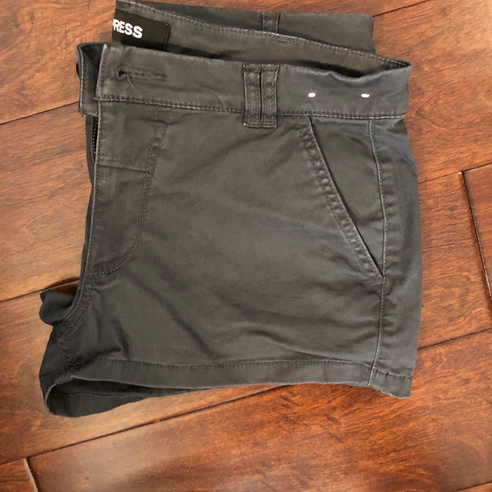 Dark Gray Express Shorts